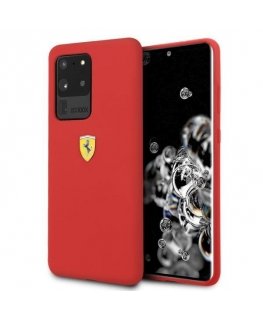 Case Ferrari Hardcase FESSIHCS69RE S20 Ultra G988 red/red silicone