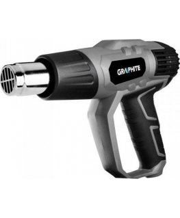 techninis fenas Graphite techninis fenas (techninis fenas 2000W, zakres temperatur:I: 50ºC, II: 50-550ºC, III: 50-550ºC,dėklas)