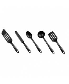 TEFAL Kitchen Tool Set, Material High Quality Nylon, Black