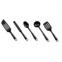 TEFAL Kitchen Tool Set, Material High Quality Nylon, Black