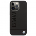 Dėklas BMW BMHMP14LSLLBK iPhone 14 Pro 6,1" juoda/juodas hardcase Signature Logo Imprint Magsafe Dėklas BMW BMHMP14LSLLBK iPhone 14 Pro 6,1" juoda/juodas hardcase Signature Logo Imprint Magsafe