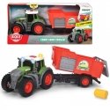 DICKIE Farm Fendt tractor with 26 cm hay bale trailer DICKIE Farm Fendt tractor with 26 cm hay bale trailer