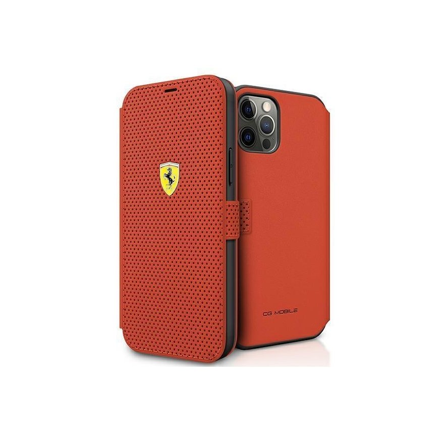 Case Ferrari case for iPhone 14 Pro Max 6.7" FEHMP14XURKR red hardcase Magsafe Translucent