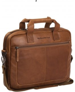 The Chesterfield Brand Calvi laptop bag for 15.6" laptop, cognac