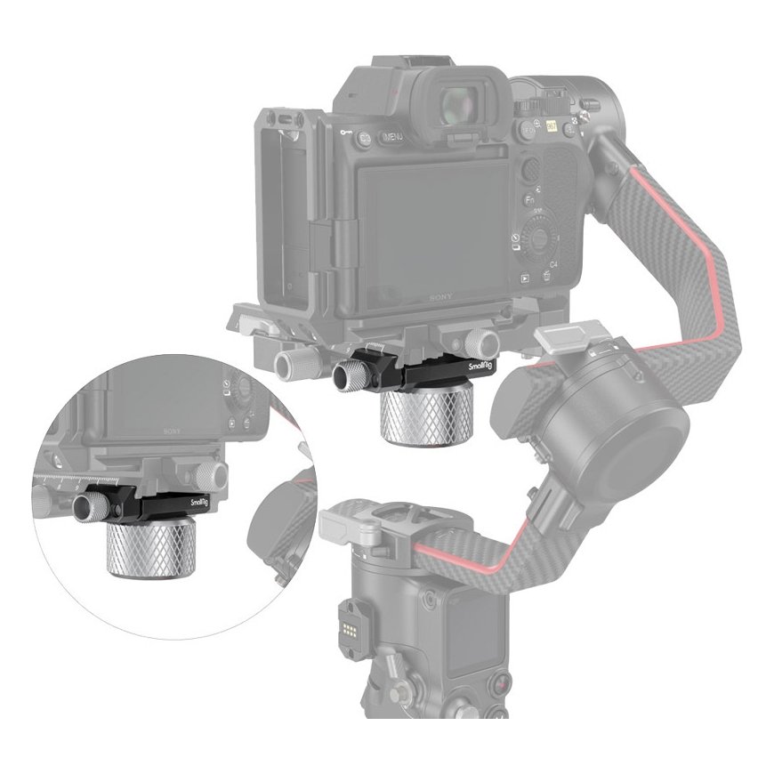 SmallRig 3125 counterweight for Ron's RS2 / RSC2 – 4