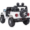 Jeep Wrangler Rubicon 12V electric car, white