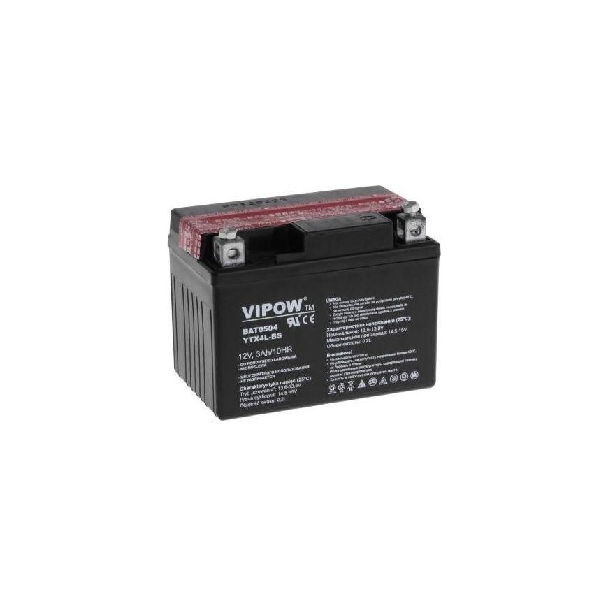 Švino akumuliatorius VIPOW MC 12V 3Ah – 3