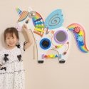 Viga Toys Viga Wooden Sensor Manipulation Board Unicorn FSC certificate