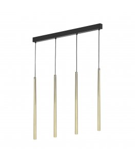 Orno TABUNG 4P, pendant lamp, G9 max. 6W, golden