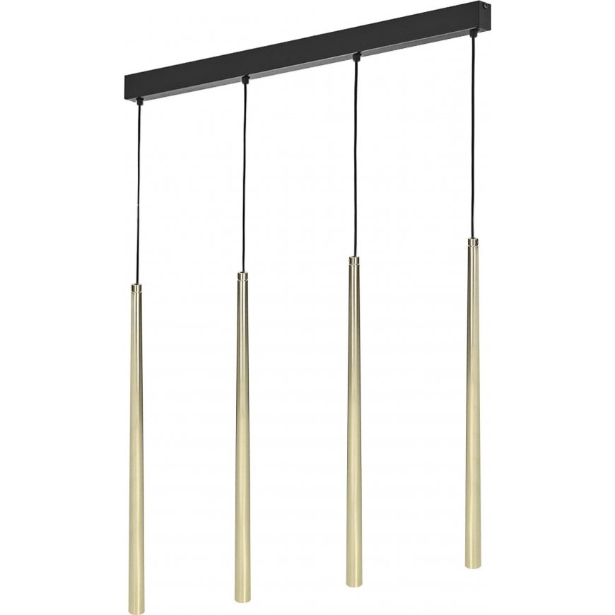 Orno TABUNG 4P, pakabinamas šviestuvas, G9 max.6W, auksinis – 2