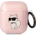 Dėklas Karl Lagerfeld etui for Airpods 1 / 2 KLA2HNCHTCP pink Ikonik Choupette Dėklas Karl Lagerfeld etui for Airpods 1 / 2 KLA2HNCHTCP pink Ikonik Choupette
