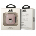 Dėklas Karl Lagerfeld etui for Airpods 1 / 2 KLA2HNCHTCP pink Ikonik Choupette Dėklas Karl Lagerfeld etui for Airpods 1 / 2 KLA2HNCHTCP pink Ikonik Choupette