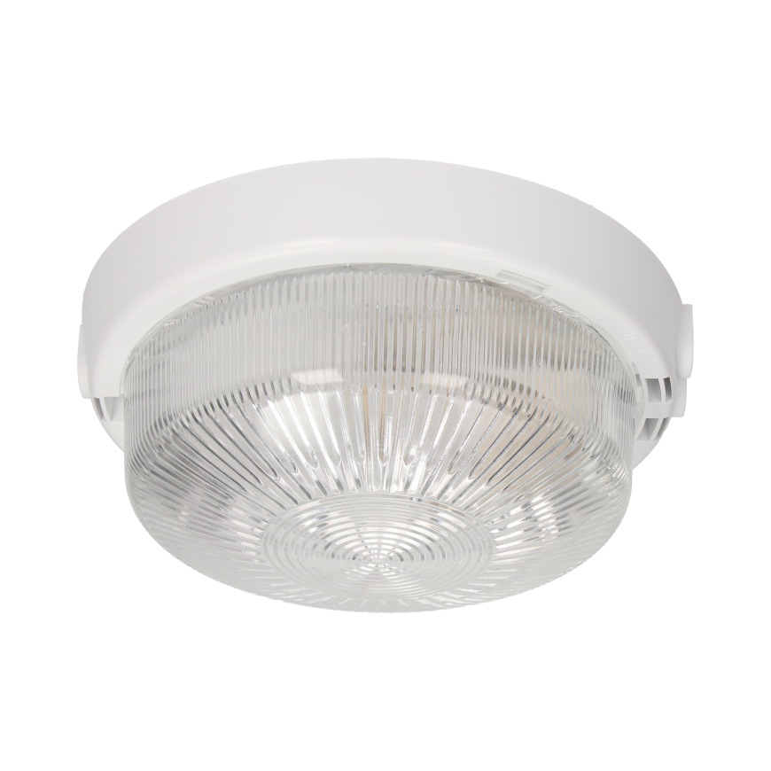 Orno TRIO ceiling light, lamp, 75W, E27, IP44, IK10, transparent polycarbonate cover – 2