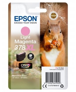 Epson Squirrel 378XL tindikassett 1 tk Originaal High (XL) Yield Helemagenta