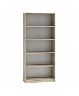 Topeshop R80 SONOMA biroja grāmatu skapis