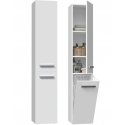 Topeshop NEL IV BIEL vannitoakapp Valge Topeshop NEL IV BIEL vannitoakapp Valge