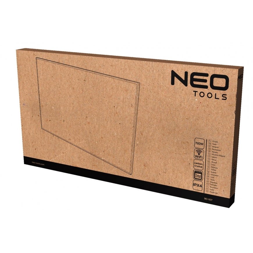 Neo 720W infrared heating panel, WIFI – 4