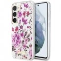 Guess dėklas, skirtas Samsung Galaxy S23 Plus GUHCS23MHCFWST baltas HC IML Flower Guess dėklas, skirtas Samsung Galaxy S23 Plus GUHCS23MHCFWST baltas HC IML Flower