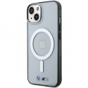 Dėklas BMW BMHMP14MHCRS iPhone 14 Plus 6.7" transparent hardcase Sidabrinis Ring MagSafe