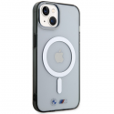 Case BMW BMHMP14MHCRS iPhone 14 Plus 6.7" transparent hardcase Silver Ring MagSafe Case BMW BMHMP14MHCRS iPhone 14 Plus 6.7" transparent hardcase Silver Ring MagSafe