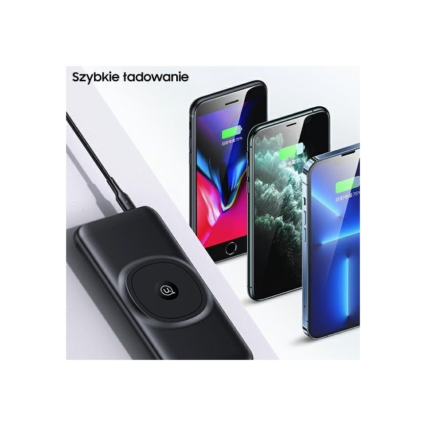 Usams PowerBank PB62 10000mAh 20W QC 3.0 wireless magnetic – 3