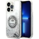 Karl Lagerfeld dėklas skirtas iPhone 14 Pro Max 6,7" KLHCP14XLCRSGRS sidabrinis hardcase Liquid Glitter RSG Karl Lagerfeld dėklas skirtas iPhone 14 Pro Max 6,7" KLHCP14XLCRSGRS sidabrinis hardcase Liquid Glitter RSG