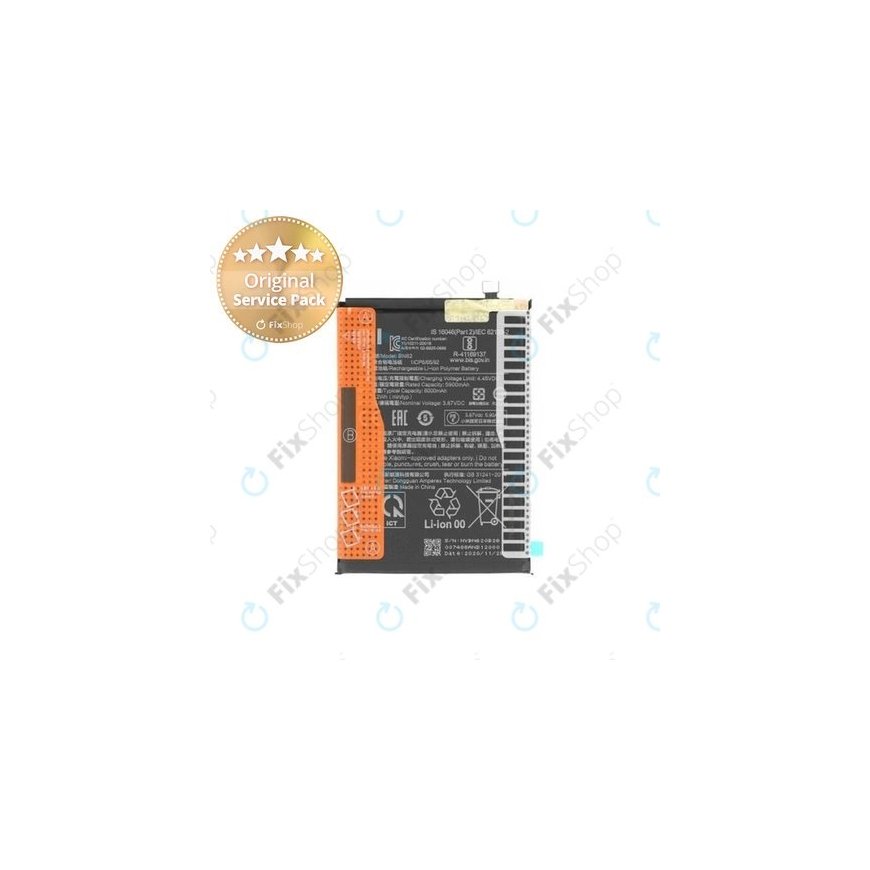 BN62 Xiaomi Battery 6000mAh (Service Pack)