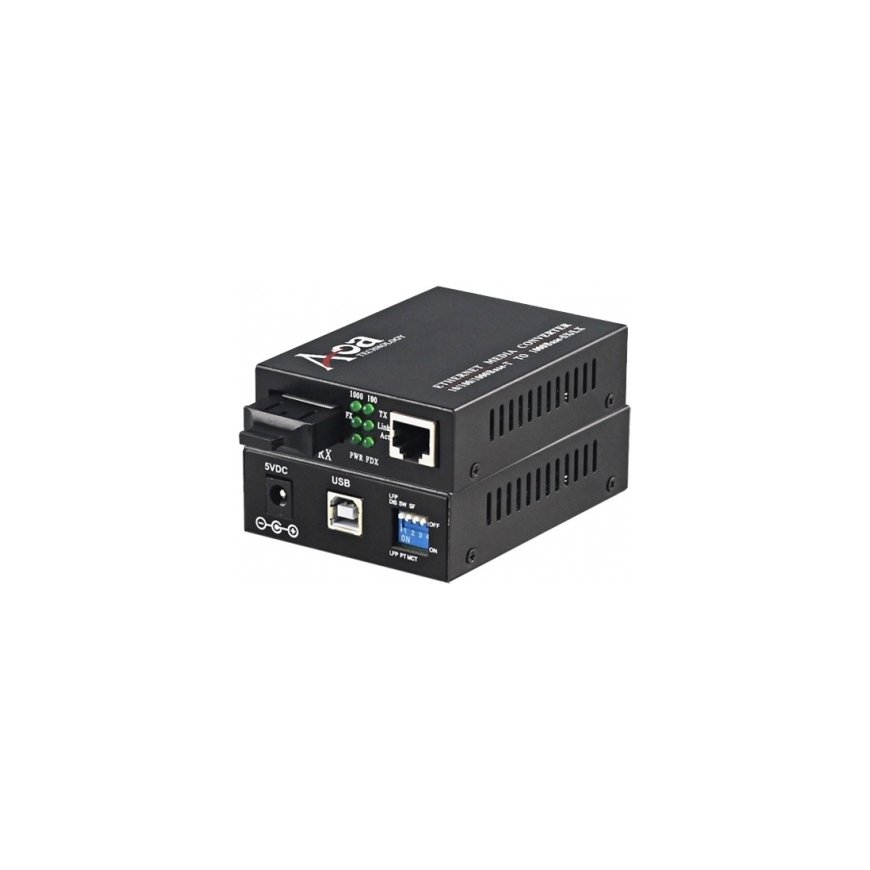 AOM-3100D-A20-RX1490 gigabit media converter