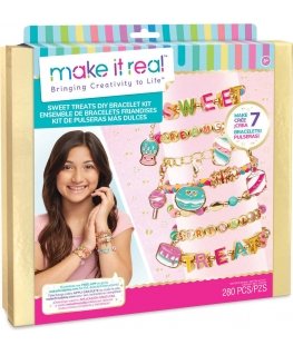 Make it Real Sweet Treats -rannekorujen askartelusetti