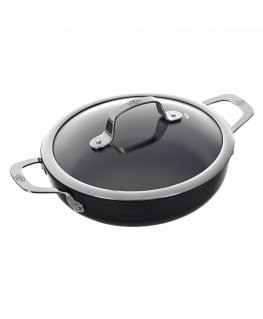 BALLARINI Alba ALBG3ED.24D dziļā panna ar 2 rokturiem 24 cm