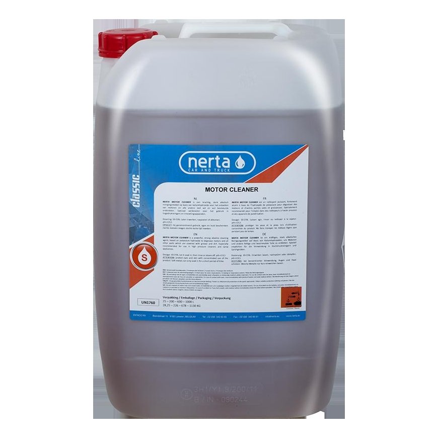 Variklių plovimo šampūnas MOTOR CLEANER NERTA 25L – 2