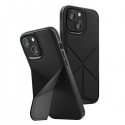 UNIQ DĖKLAS Transforma do iPhone 14 Plus 6,7 colių Magclick įkrauna juoda/ebony juodą UNIQ DĖKLAS Transforma do iPhone 14 Plus 6,7 colių Magclick įkrauna juoda/ebony juodą