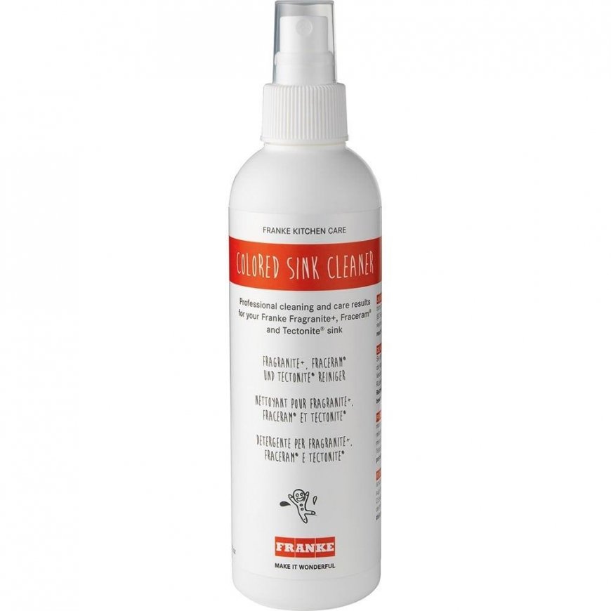 Cleaning agent for Franke, Colored Sink granite, ceramic and Tectonite sinks