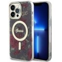 Guess dėklas, skirtas iPhone 14 Pro Max 6,7" GUHMP14XHCFWSA chaki kietas dėklas Magsafe IML Flower Guess dėklas, skirtas iPhone 14 Pro Max 6,7" GUHMP14XHCFWSA chaki kietas dėklas Magsafe IML Flower