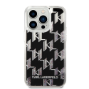 Karl Lagerfeld dėklas, skirtas iPhone 14 Pro 6,1" KLHCP14LLMNMK juoda HC skysto blizgesio monograma Karl Lagerfeld dėklas, skirtas iPhone 14 Pro 6,1" KLHCP14LLMNMK juoda HC skysto blizgesio monograma