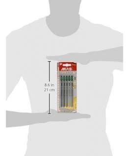 POLSKA Mega Hacksaw blades T type CRV132x110mm 5pcs. for wood 83101L