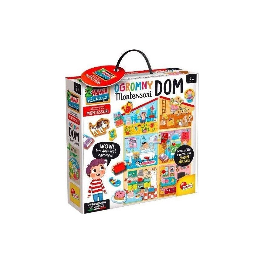 Puzzle Huge Lisciani LISCIANI MONTESSORI HOUSE