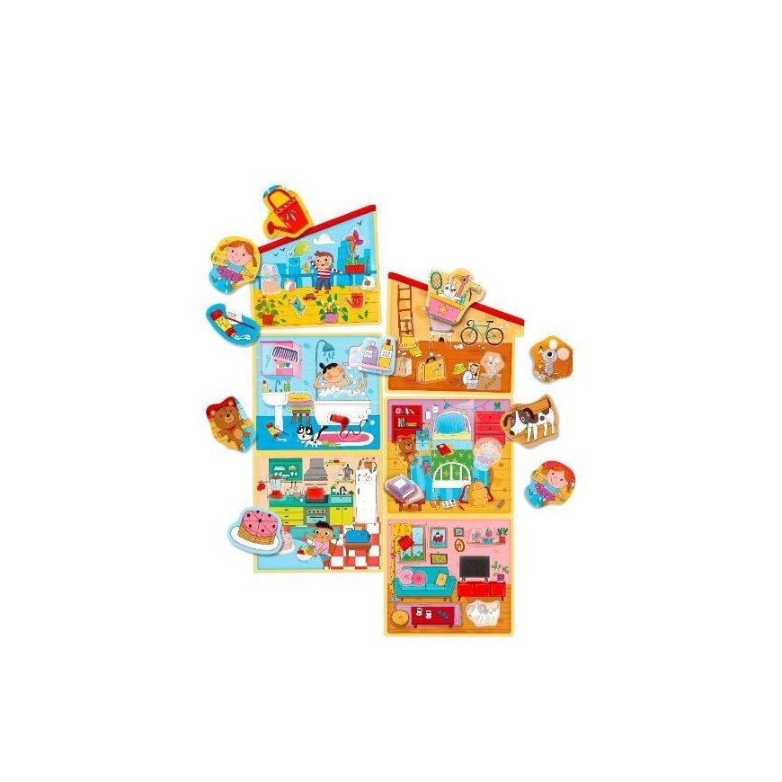 Puzzle Huge Lisciani LISCIANI MONTESSORI HOUSE – 2