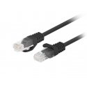 PATCHCORD CAT.6 UTP 3M Black FLUKE PASSED LANBERG 10-PACK PATCHCORD CAT.6 UTP 3M Black FLUKE PASSED LANBERG 10-PACK