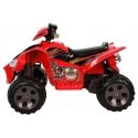 Lean Cars Electric quad bike for children, red Lean Cars Electric quad bike for children, red