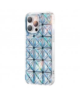 Kingxbar Miya series case for iPhone 14 Plus cover back cover laser color