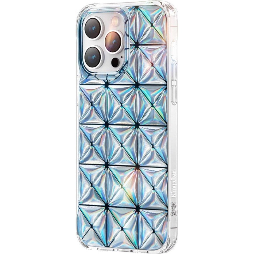 Kingxbar Miya series case for iPhone 14 Plus cover back cover laser color – 2