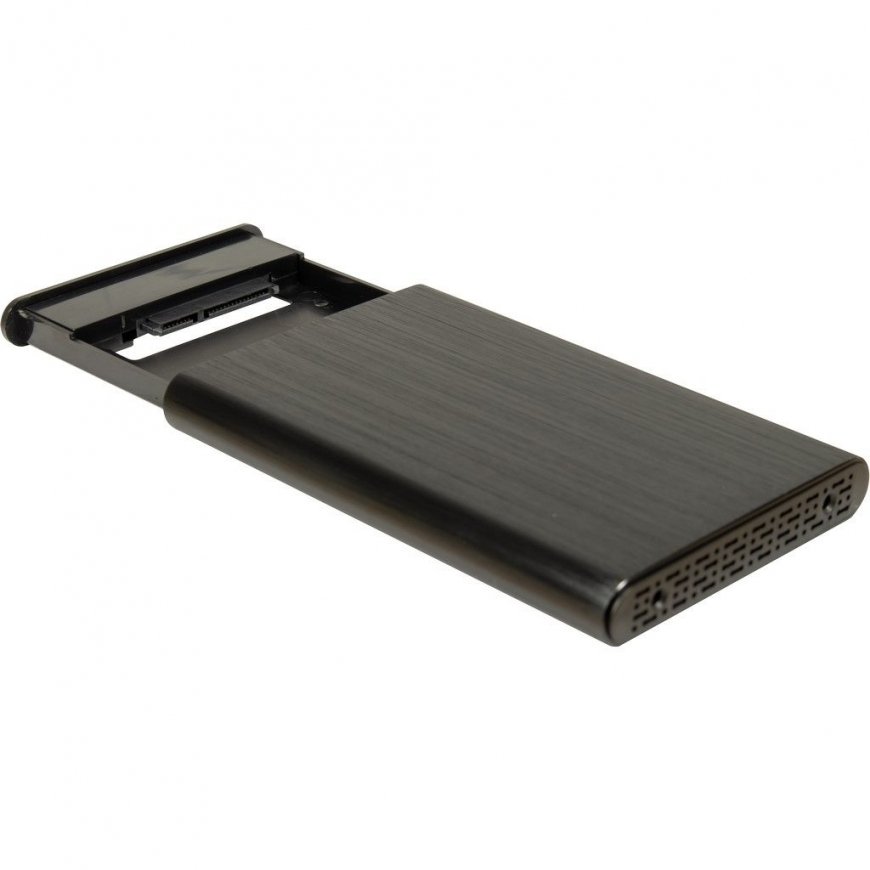 Inter-Tech 88884122 saugojimo diskų korpusas HDD korpusas Juoda 2.5" – 2