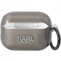 Karl Lagerfeld Dėklas Karl Lagerfeld KKLAP2HNIKTCK Apple AirPods Pro 2 juoda/juodas Ikonik Dėklas Karl Lagerfeld
