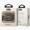 Karl Lagerfeld Dėklas Karl Lagerfeld KKLAP2HNIKTCK Apple AirPods Pro 2 juoda/juodas Ikonik Dėklas Karl Lagerfeld