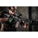 Mechanix Wear Gloves Mechanix FastFit® Olive Drab, green M size. Ruched cuff, faux leather, TrekDry®