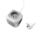 DAUGIALIZDIS LAIDO ILGIKLIS OR-AE-13144 (4 LIZDAI + 2 USB) ORNO DAUGIALIZDIS LAIDO ILGIKLIS OR-AE-13144 (4 LIZDAI + 2 USB) ORNO