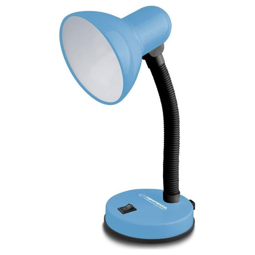 Stalinė lempa Esperanza ELD109B Esperanza lampka biurkowa e27 vega mėlyna – 2
