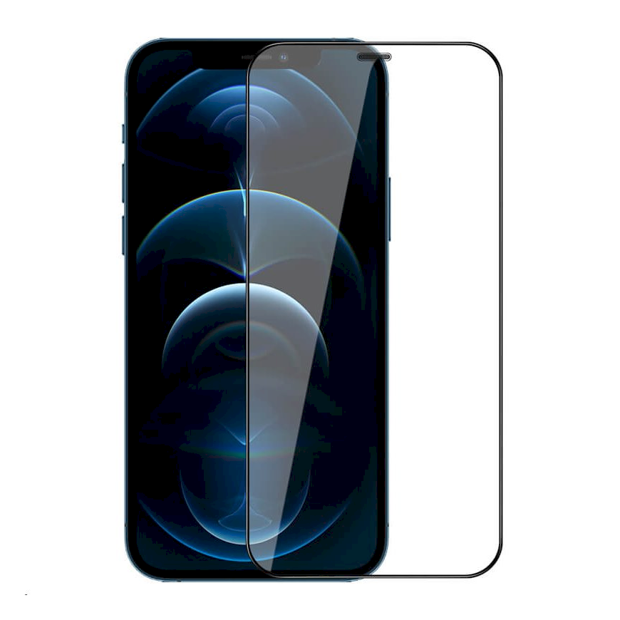 Nillkin 2 viename HD viso ekrano grūdintas stiklas, skirtas Apple iPhone 12 universaliajam telefonui – 2