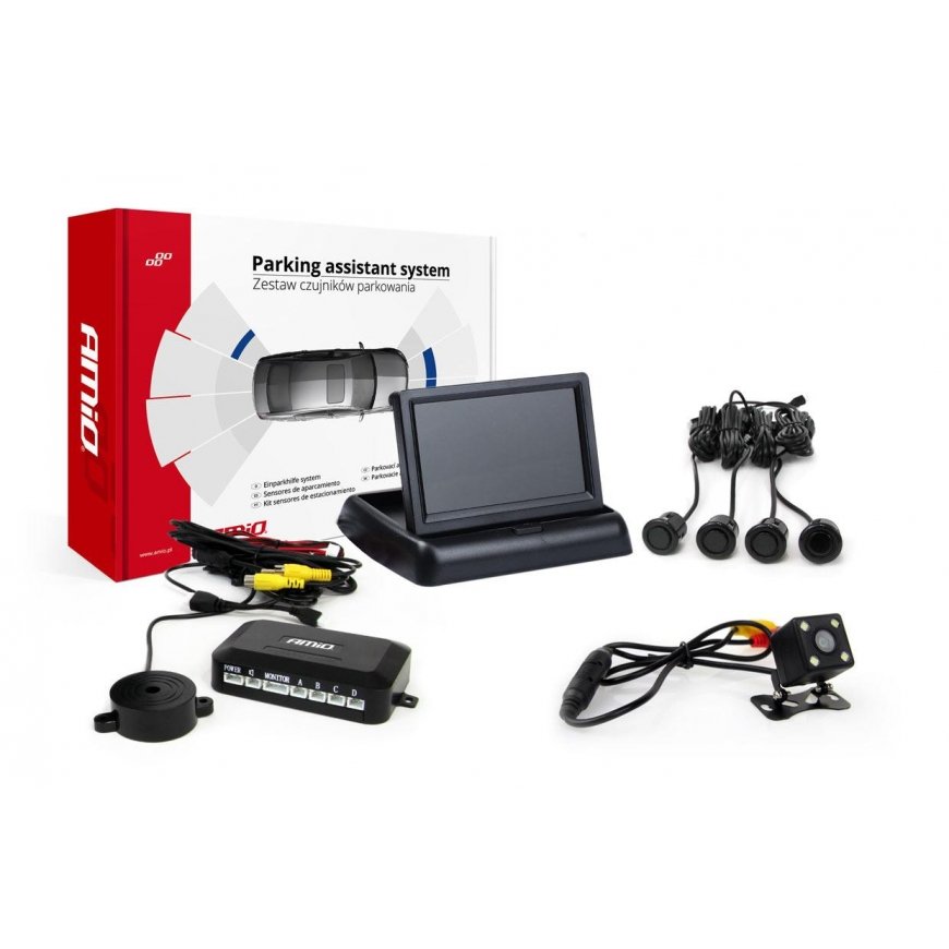 Amio Parking sensor kit tft02 4